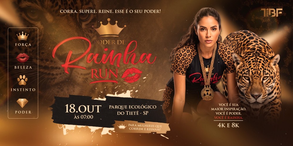 CORRIDA PODER DE RAINHA 2026