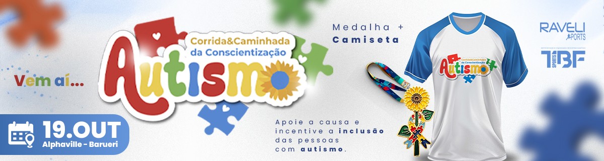 Corrida da conscientização do Autismo etapa Barueri