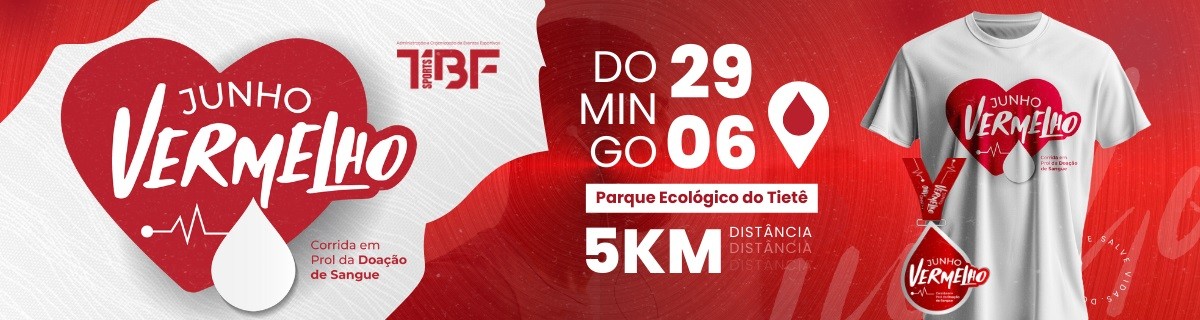 2° Corrida da conscientização a Doação de Sangue